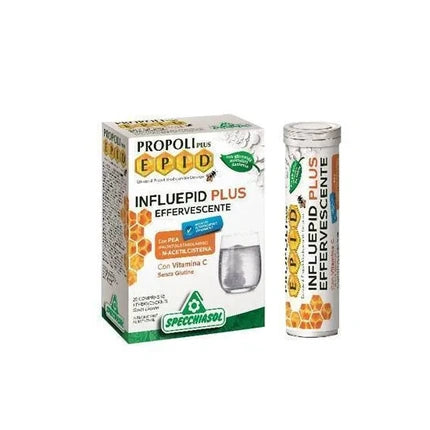 Specchiasol Epid Propolis Influepid Plus Effervescent With Vitamin C 20 Tablets