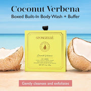 Spongelle Boxed Flower Shower Body Wash Infused Buffer Coconut Verbena