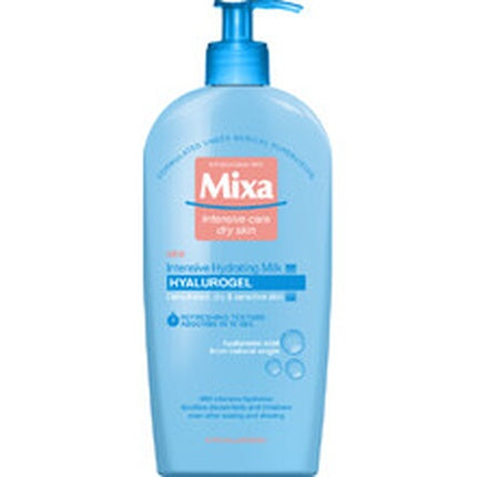 Mixa Light Moisturizing Body Lotion For Dry And Sensitive Skin Hyalurogel 400 Ml