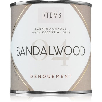 I/TEMS Sandalwood Scented Candle - 200 g