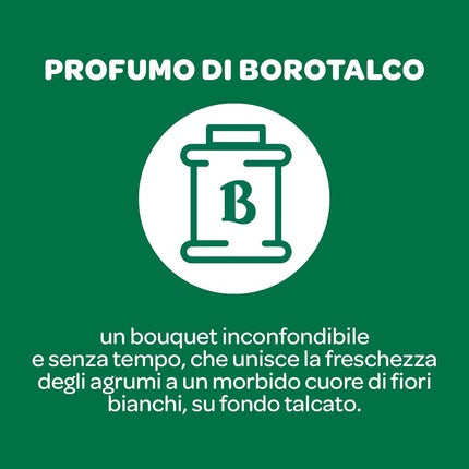 Borotalco Deodorant Spray Pure Sea Breeze with Talc and Breathable Molecules Alcohol and Aluminum-Free Dry and Odor-Blocking 48h Effectiveness Sea Scent