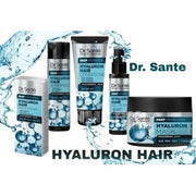 Dr. Sante Hyaluron Hair Deep Hydration Shampoo Mask Spray Aqua Cream Conditioner