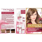 L'Oreal Excellence Creme Permanent Hair Dye Cream 7.1 Ash Blonde
