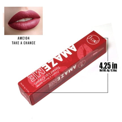 Jcat Beauty Professional AMC104 Take A Chance Amaze Me Tinted Lip Crayon