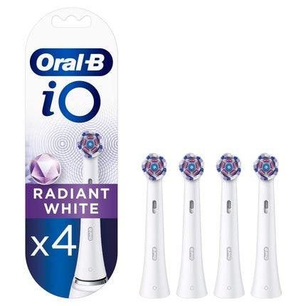 Oral B Io Radiant White Replacement Heads 4 Count