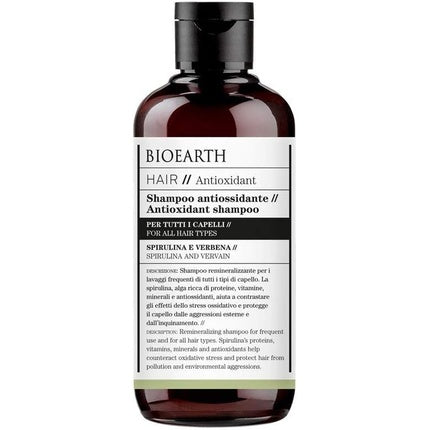 Bioearth Hair 2.0 Antioxidant Shampoo for All Hair Types 250ml