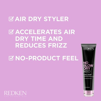 Redken No Blow Dry Bossy Cream 150ml