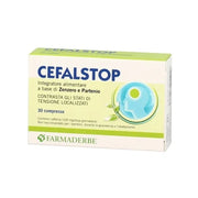 Farmaderbe Cefalstop Supplement For Localized Tension States 30 Tablets