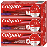 Colgate Max White Ultra Protect Toothpaste Trio 3 X 50 Ml