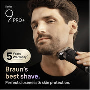Braun Series 9 Pro Electric Shaver Wet & Dry Razor for Men with 51 Ultra Thin Blades