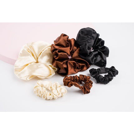 Brushworks Everyday Satin Scrunchie Set
