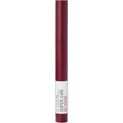 Maybelline Superstay Matte Ink Crayon Longlasting Dark Red Lipstick with Precision Applicator 1 Count
