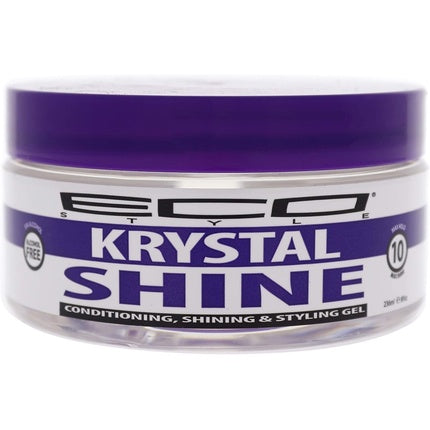 ECOCO Eco Shine Gel Krystal Conditions Provides Shine For Styling Max Hold 10 Alcohol Free 8 fl oz236 ml