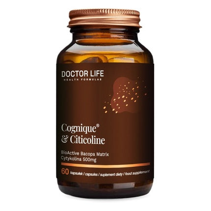 Doctor Life Cognique Citicoline 500mg Dietary Supplement - 60 Capsules