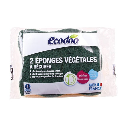 Ecodoo Vegetable Sponge Scrubber 2 Units