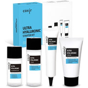 Coxir Ultra Hyaluronic Starter Kit Cleansing Oil Toner Ampoule Cream Travel