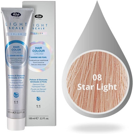 Lisap Light Scale Hair Color Cream 08 Star Light 100ml