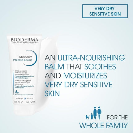 Bioderma Atoderm Intensive Baume Ultra Soothing Balm 200ml