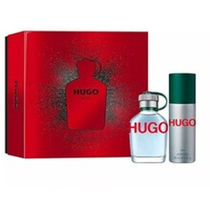 Hugo Boss Hugo Gift Set Eau De Toilette 75 Milliliters And Deodorant Spray 150 Milliliters