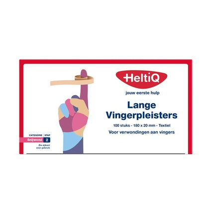 Heltiq Long Fabric Finger Bandages 180x20mm