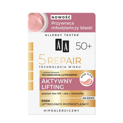 Aa Active Lifting Cream Brightening Day Cream 50+ 50ml