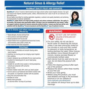 NeilMed Original Sinus Rinse Kit with 60 Premixed Sachets