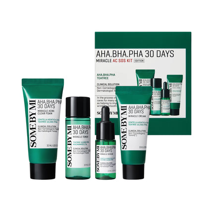 Some By Mi Aha Bha Pha 30 Days Miracle Ac Sos Kit Gift Box