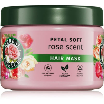 Herbal Essences Petal Soft Revitalizing Hair Mask - Rose Scent, 300 ml