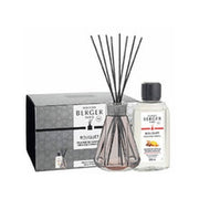 Maison Berger Paris Pyramide Vintage Set Gift Set Aroma Diffuser In Pink With Refill Orange Cinnamon 200 Ml