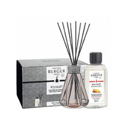 Maison Berger Paris Pyramide Vintage Set Gift Set Aroma Diffuser In Pink With Refill Orange Cinnamon 200 Ml