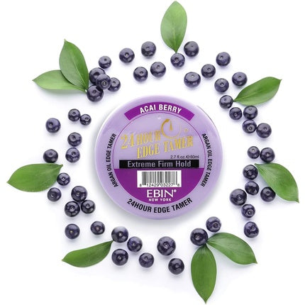 EBIN NEW YORK 24 Hour Edge Tamer Refresh Extreme Firm Hold 2.7 Oz Acai Berry