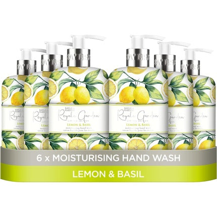 Baylis & Harding Royale Garden Limited Edition Lemon & Basil Hand Wash 500ml Vegan Friendly