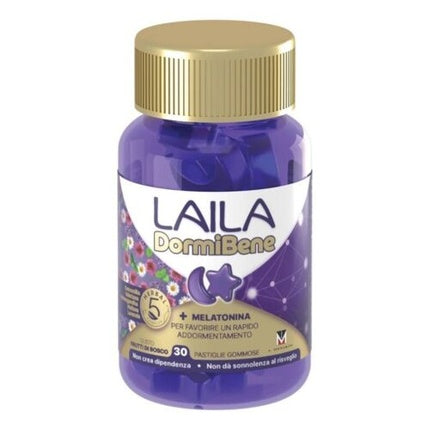 MENARINI Laila DormiBene Sleep Supplement 30 Gummy Tablets