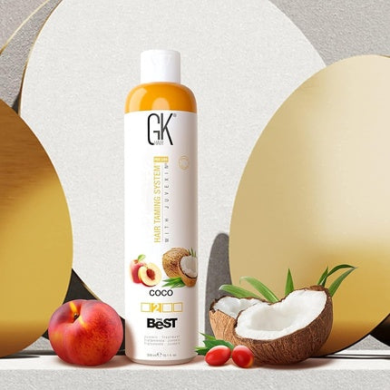 GK HAIR Global Keratin The Best COCO Smoothing Keratin Hair Treatment 10.1 Fl Oz/300ml
