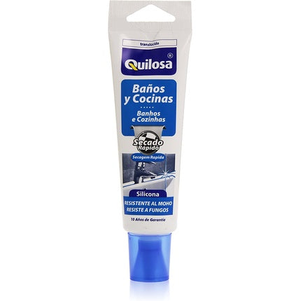Quilosa T045575 Silicone Bathroom and Kitchen Transparent