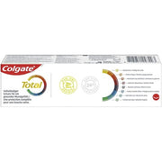 Colgate Total Plus Healthy White Toothpaste 75ml - Superior Protection for Teeth, Tongue, Cheeks & Gums