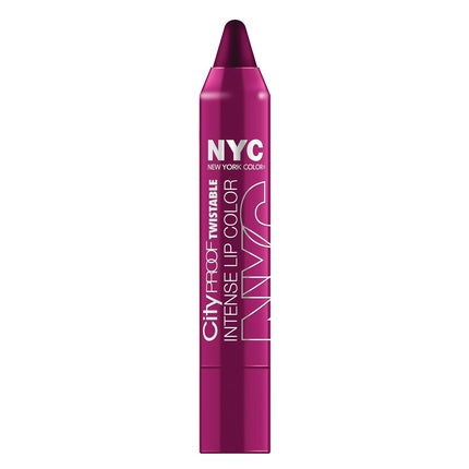 NYC New York Color City Proof Twistable Intense Lip Color Gramercy Park Plum 0.09oz