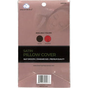 Dream World Satin Deluxe Pillow Cover Black