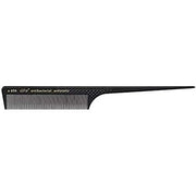 Hercules Sägemann NYH Triumph Master Wolf37 A606 Anti-Bacterial Hair Comb 8.5-Inch Length Black