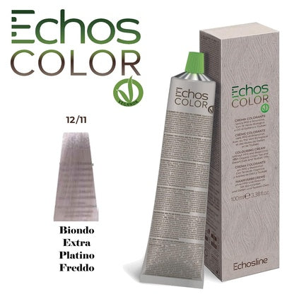 New Echos Color 12.11 Blonde Extra Cold Platinum Color Cream