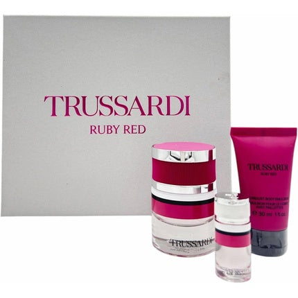 Trussardi Ruby Red Women's Gift Set Eau De Parfum Spray 30ml