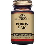 Solgar Boron 3mg Vegetable Capsules Food Supplement 100 Capsules