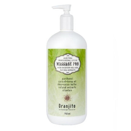 Oranjito Massage Milk With Aloe Vera Massage Pro 750 Ml
