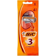 Bic 3 Disposable Blades Sensitive