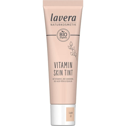 Lavera Vitamin Skin Tint Light 01 Foundation for a Fresh Complexion