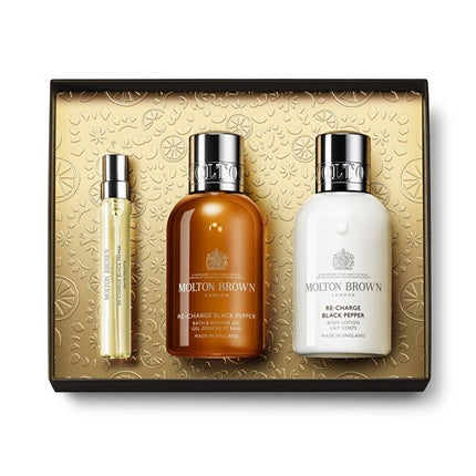 Molton Brown Recharger Black Pepper Travel Gift Set