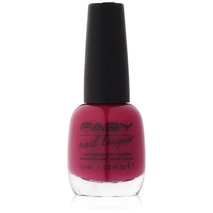 FABY Nail Polish Raspberry Jelly 15ml