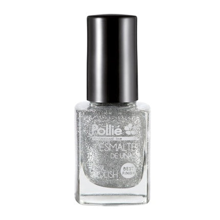 Eurostil Eurostil Nail Polish Glitter Silver 12ml
