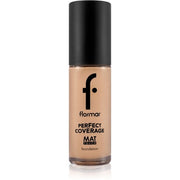 Flormar Perfect Coverage Mat Touch Foundation - 301 Soft Beige, 30 ml