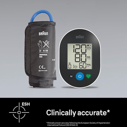Braun Exactfit 2 Upper Arm Blood Pressure Monitor - Clinically Validated